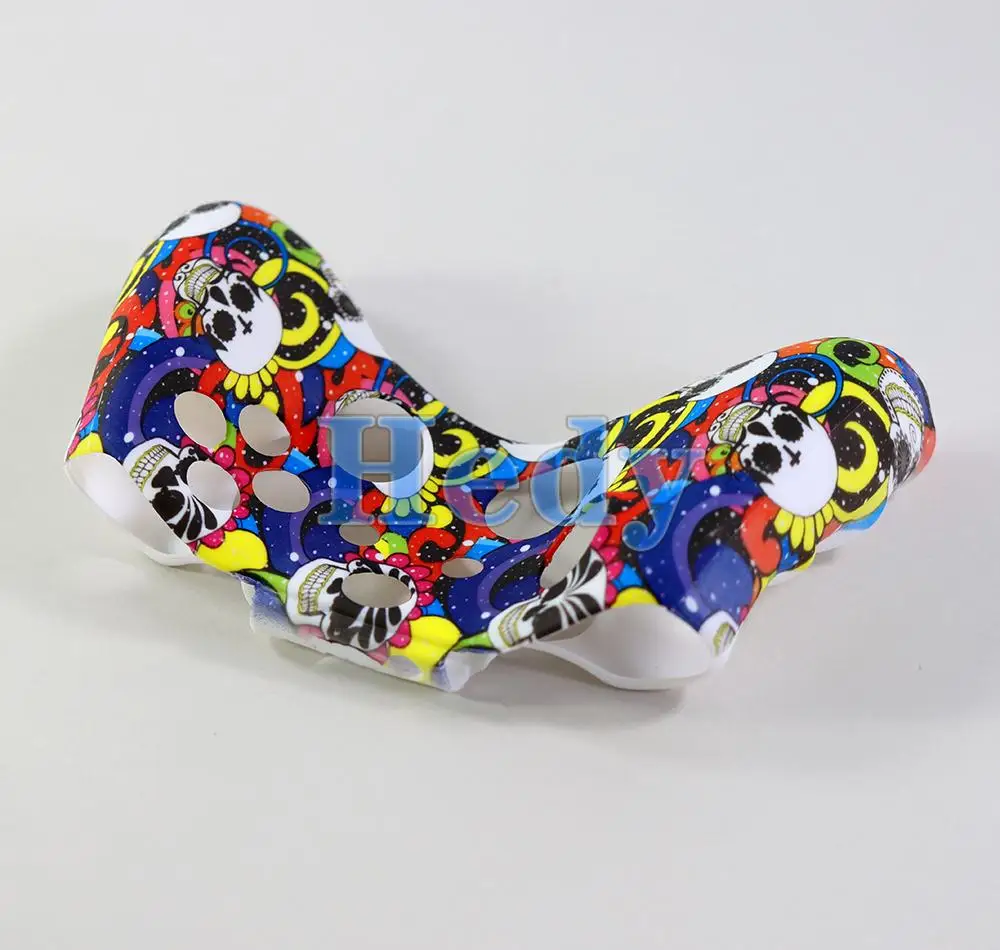 1 قطعة ل XBoxOne S سيليكون حافظة جلدية واقية ل XBox One سليم تحكم حامي نقل المياه الطباعة غطاء التمويه