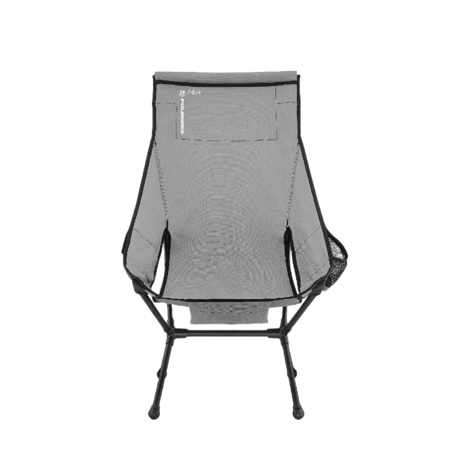 

FOURIERS Outdoor camping chair wider seat distance Folding Chair high-back moon chair