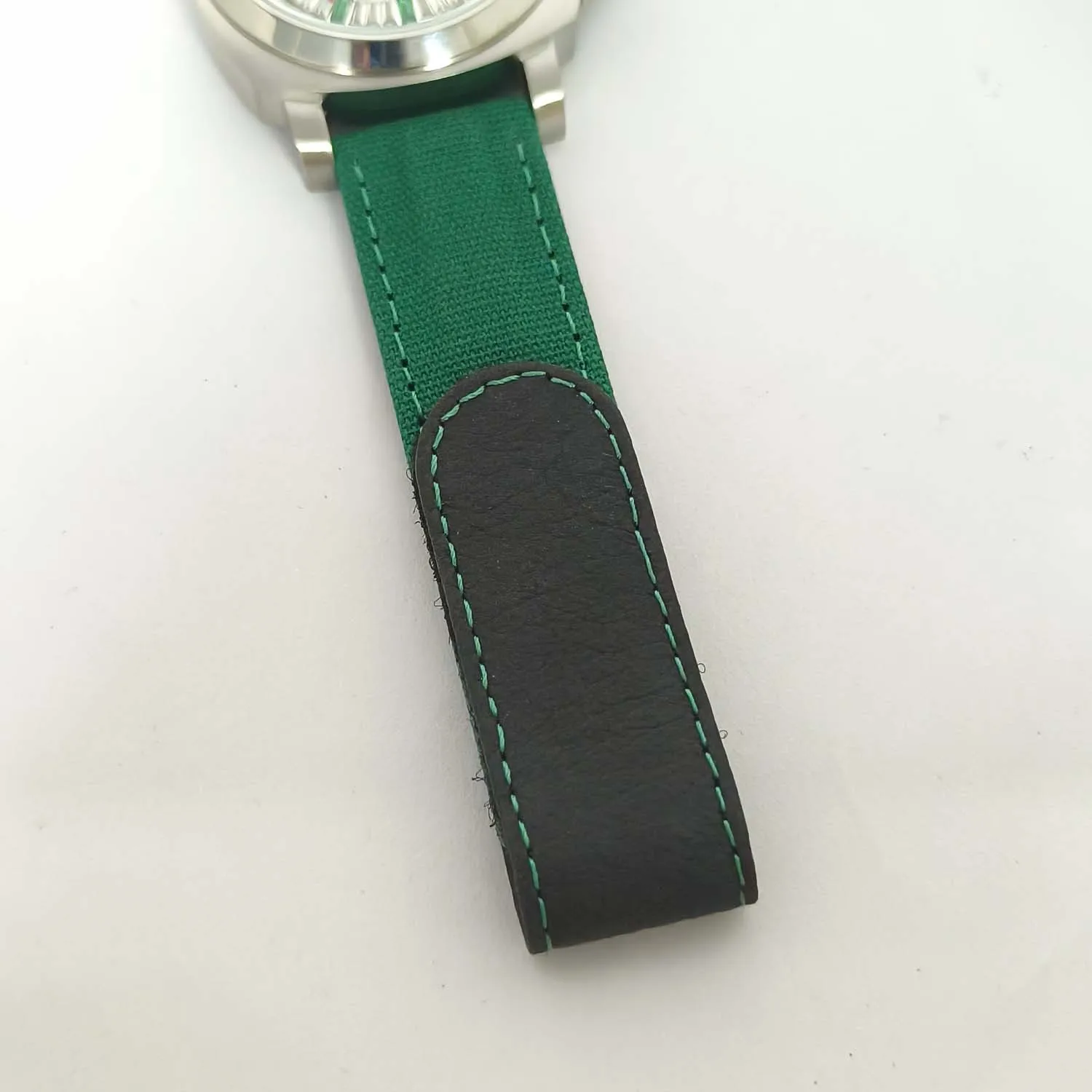 شعار مخصص ساعة فاخرة 40 مللي متر حافظة من الفولاذ المقاوم للصدأ مرآة معدنية قذيفة الطلب غير الفلورسنت شفافة أسفل حركة NH35