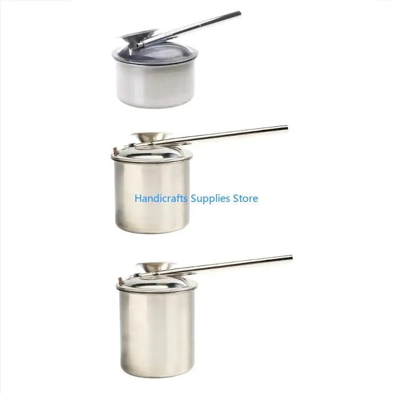 R1WA 100ml Pottery Atomizer Glazes Pots Stainless Steel Clay Tool for Craft Making