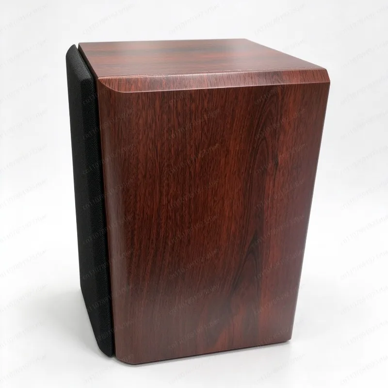 5.25 Inch Passive Bookshelf Speaker, Wooden HiFi Monitor with Wall Mount for Desktop & Surround
