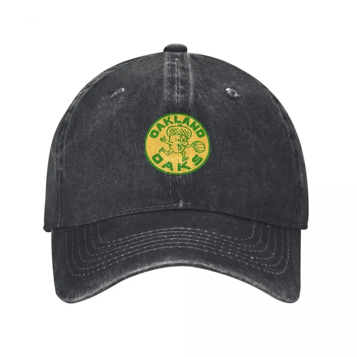 Oakland Oaks Vintage Basketball Logo Aba Classic T-Shirt Baseball Cap Cosplay dad hat custom caps Hat Beach Men Caps Women's