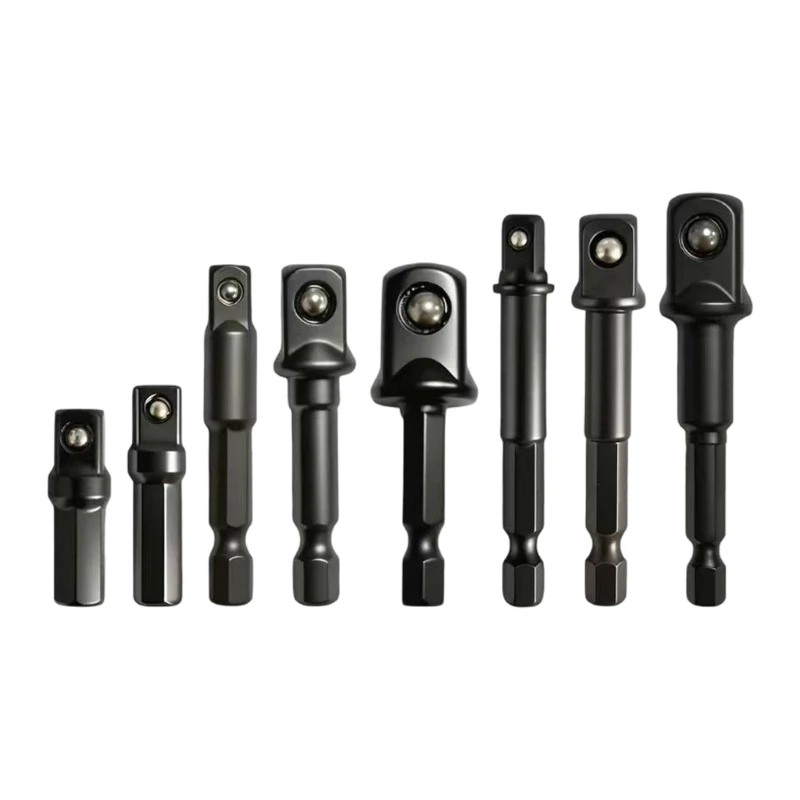Square Drive Turning Link Set, Steel 1/4 Bit Joiner for Drill Fastener Removal, Maintenance, and Home Repair Work high quality