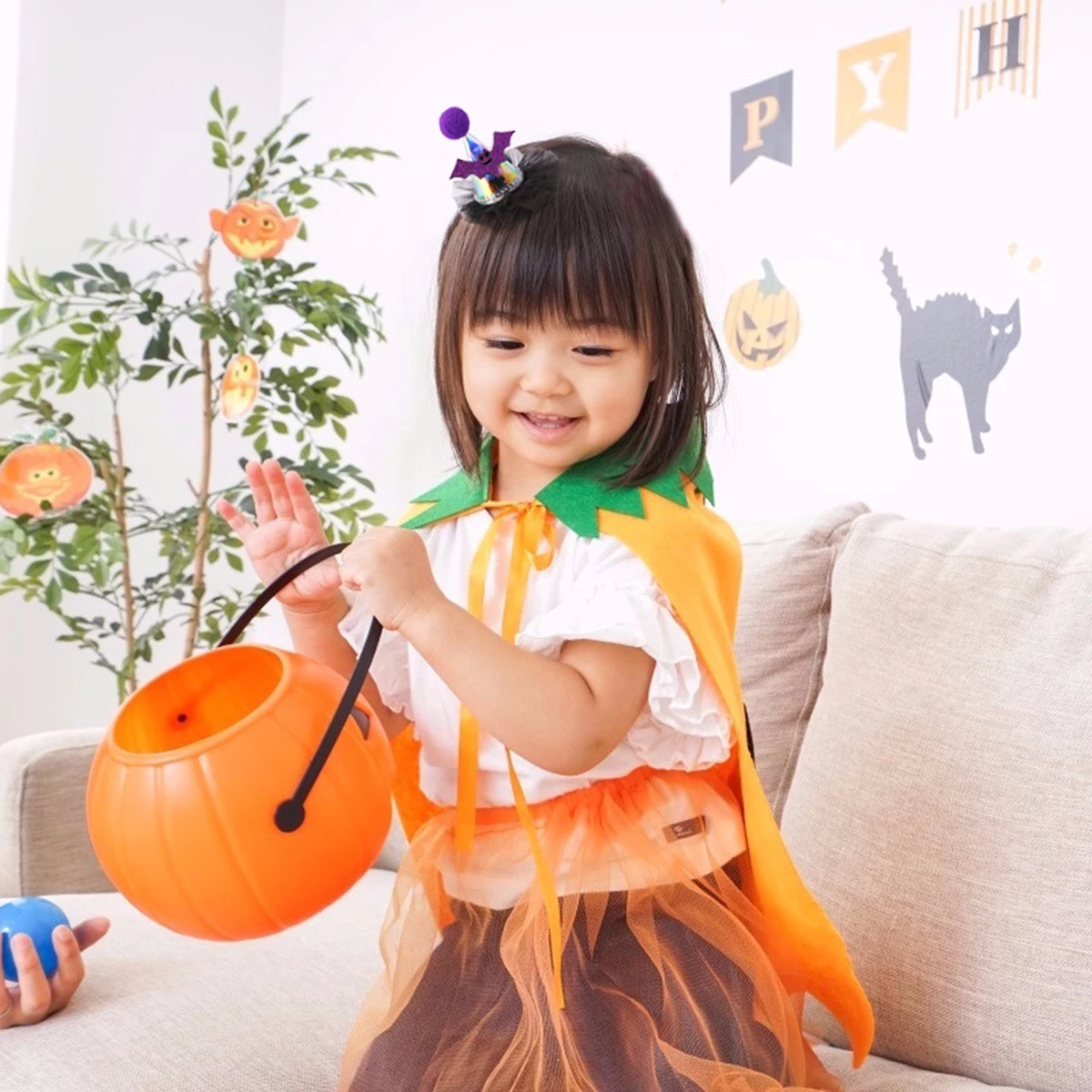 

2Pcs Creative Halloween Hairpin Witch Hat Shaped Decorative Accessory Premium Material Comfortable Wear Cosplay Prop