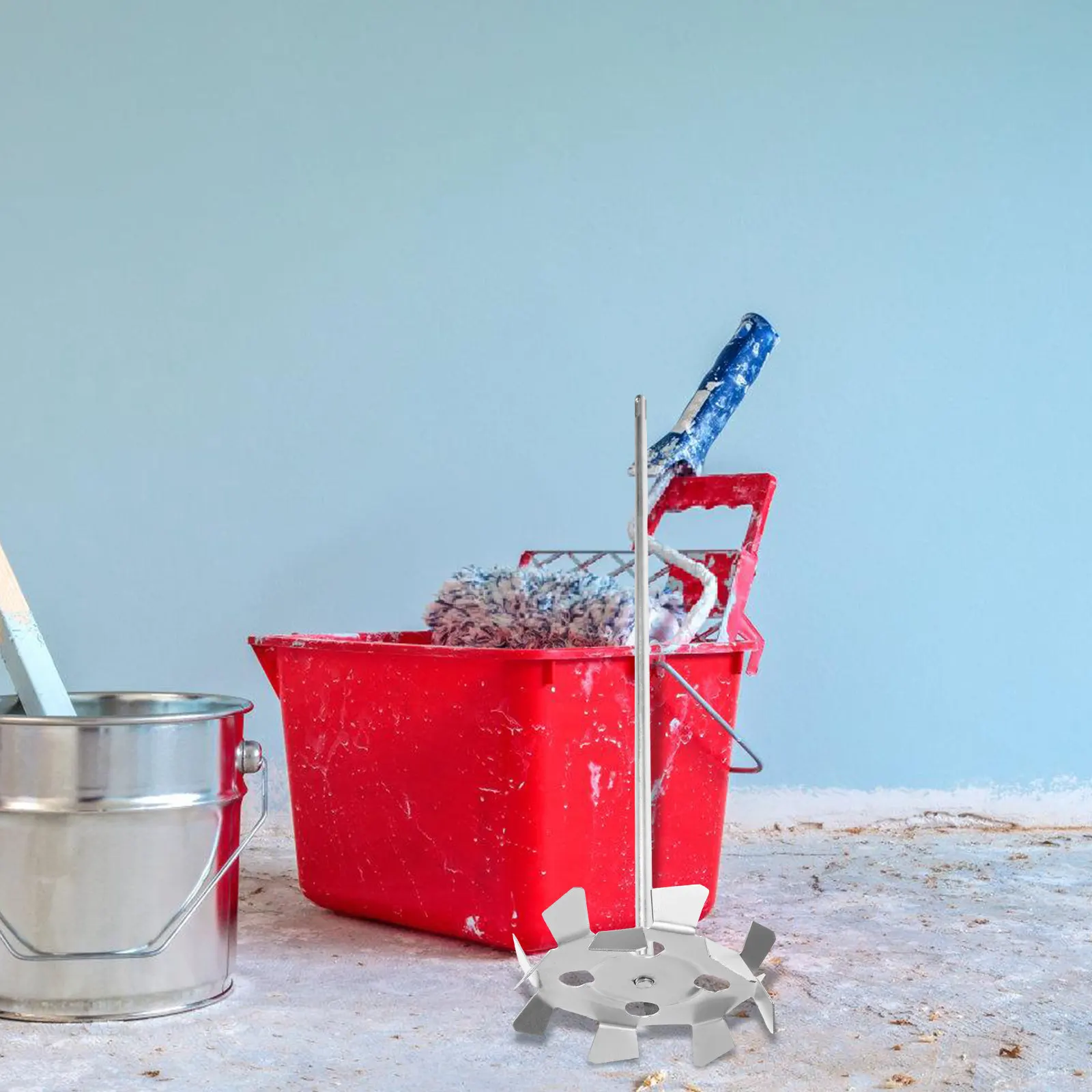 

Насадка-миксер для дрели для бетона и краски, эффективный инструмент для быстрого смешивания, насадки для дрели