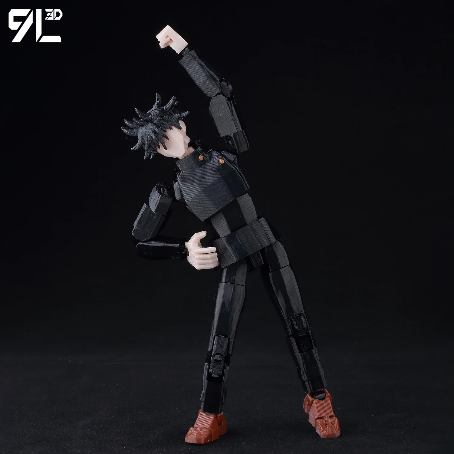 9L3D T13 Full Movable Mahoraga Model LUCKY13 Shikigami Titan13 DIY