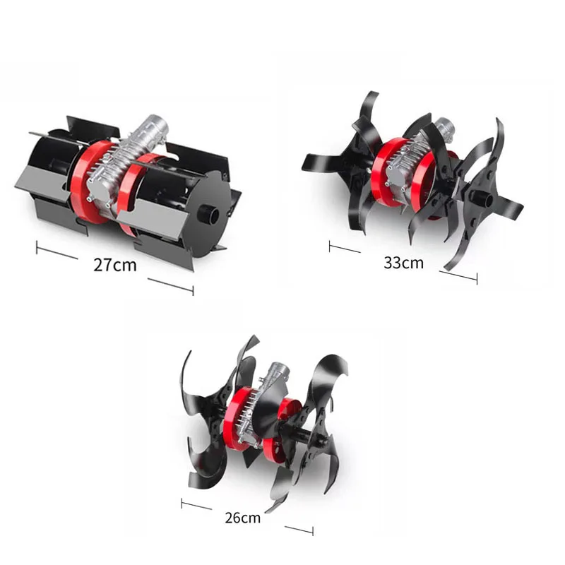 

Electric Lawn Mower Accessories Weeding Wheel Loosening Wheel Deep Plowing Wheels Mower Wheel Mower Blades