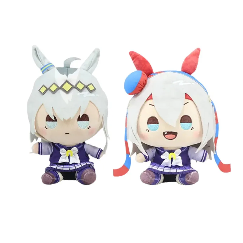 

Cute Umamusume Plush Doll Toy Kawaii Anime Pretty Derbys Stuffed Doll Fans Collectible Peripherals Plushie Birthday Gifts