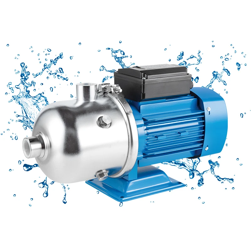 صغيرة الحجم الزراعة مزرعة الري المحلية الفولاذ المقاوم للصدأ مضخات كهربائية الطرد المركزي أفقي متعدد المراحل مضخة مياه