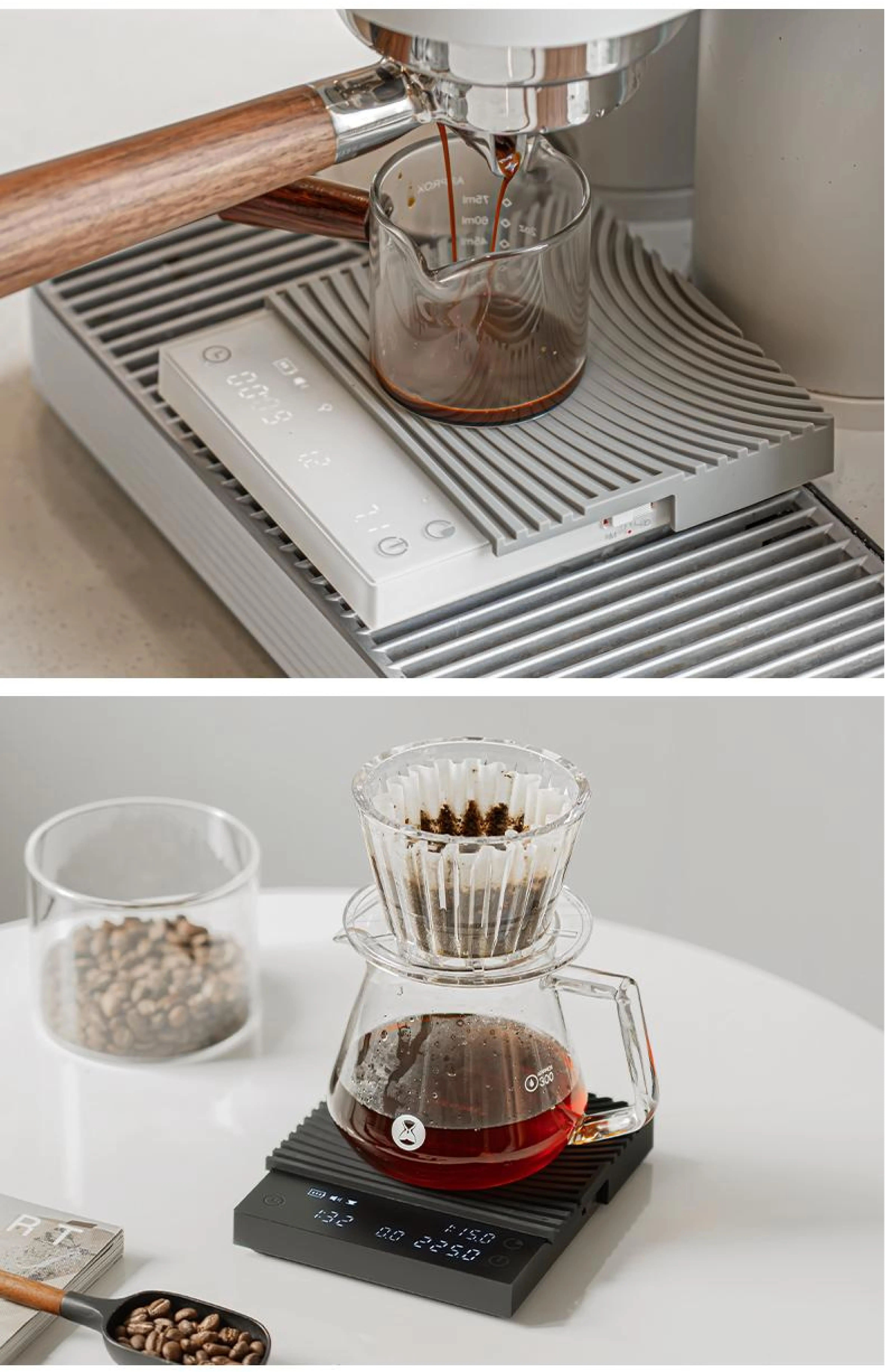 TIMEMORE Black Mirror Basic 3 Kaffeewaage Küchenwaage Digitale Waage Mini-Wiegeplattform Schlanker Intelligenter Leichtgewicht – Detail 23