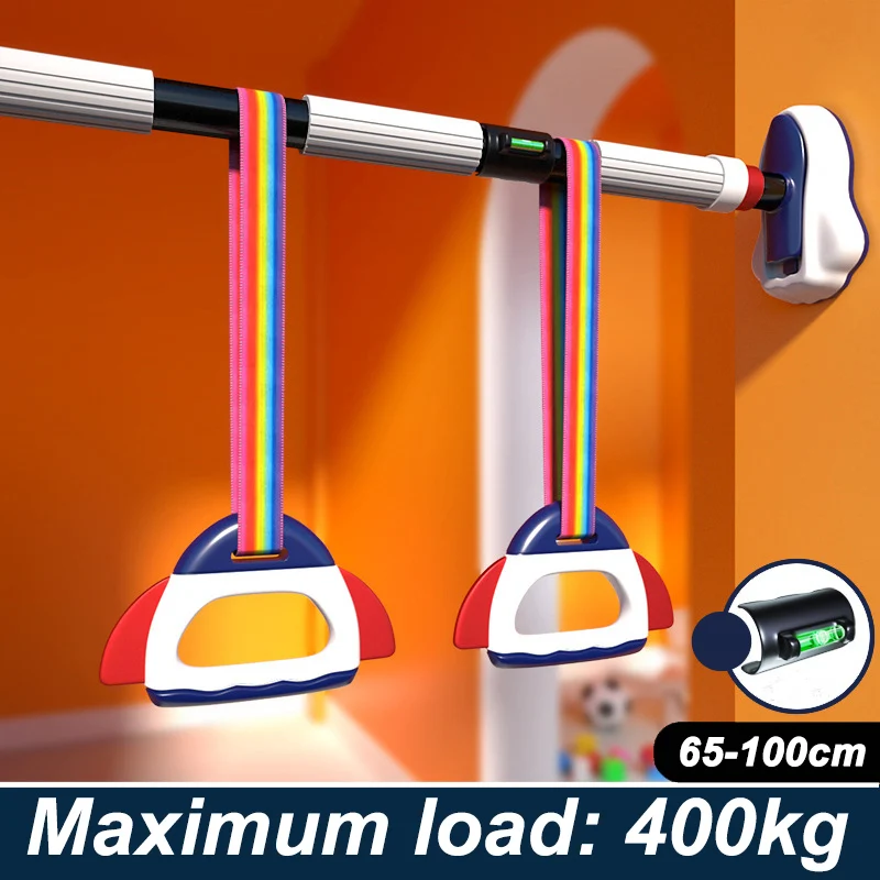 

65-100cm Pull Up 400kg Door Horizontal Bar Home Gym Fitness swing chair Exercise Sport Fitness турник Equipment Bodybuilding