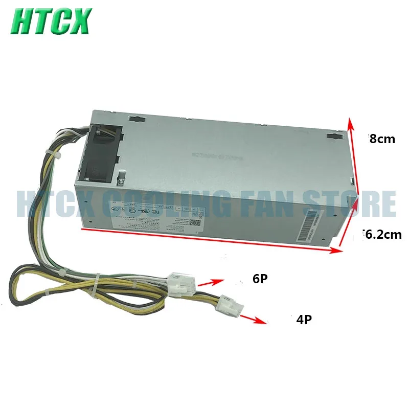 3050 5050 7050 3060 5060 7060 7070 3070 6PIN 200W Power Supply H200NS-00 D200AS-00 8TVYY X61RM WRN7C PK64R 8C0JV