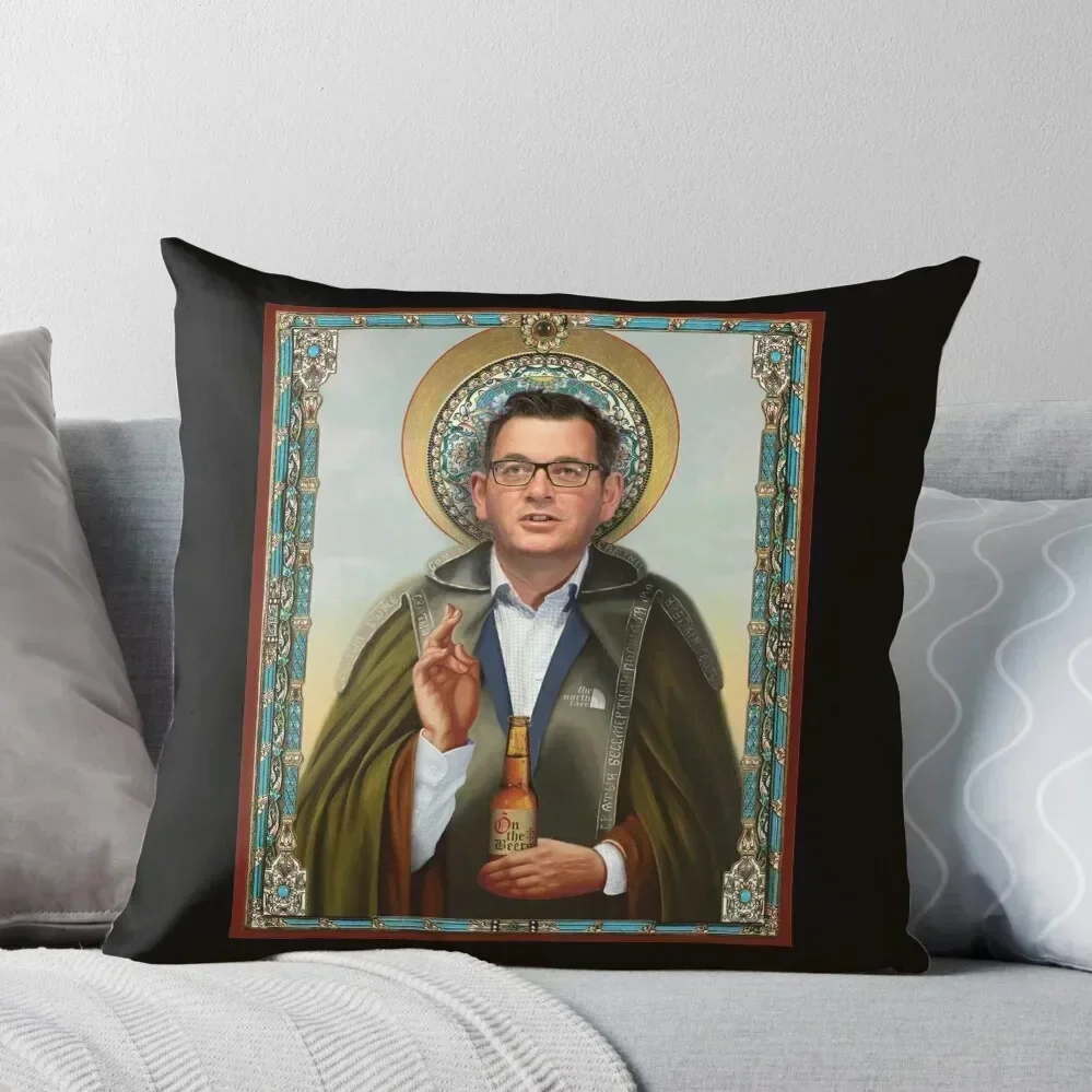 

Saint Dan Andrews Throw Pillow pillow cover luxury Christmas Pillow Cases autumn pillowcase Marble Cushion Cover