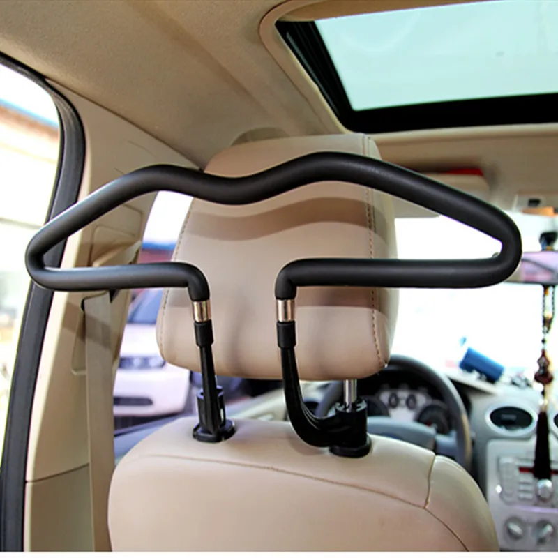 Universal Soft Car Coat Hangers Back Seat Headrest Coat Clothes Hanger Jackets Suits Holder Rack Auto Supplies