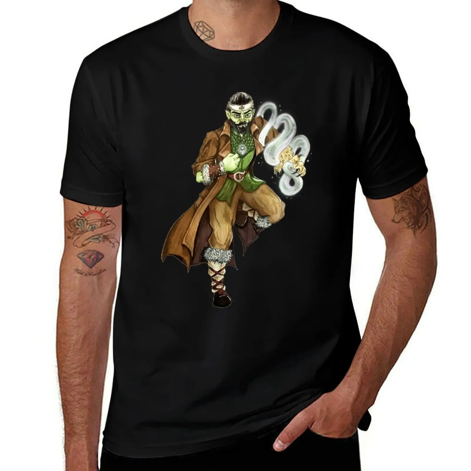 

Half Orc Druid T-Shirt Summer Festival T-Shirt