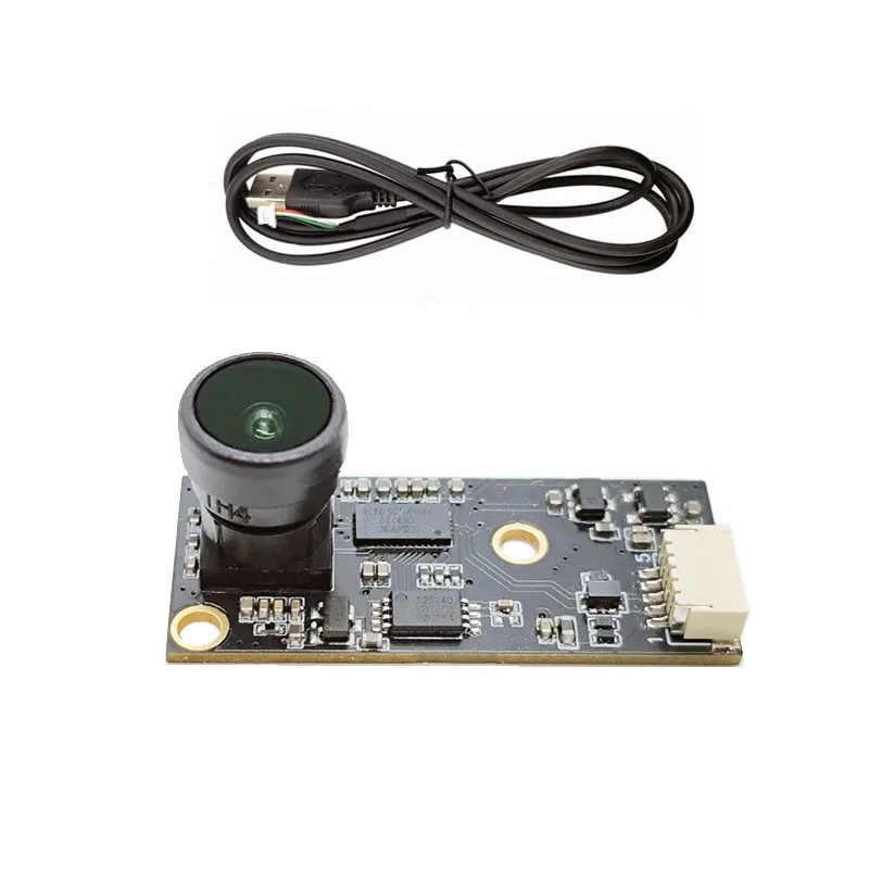 Módulo de câmera USB HD de 2MP para impressora 3D 1920x1080 foco fixo 130 graus unidade gratuita USB2.0 UVC OTG para Linux