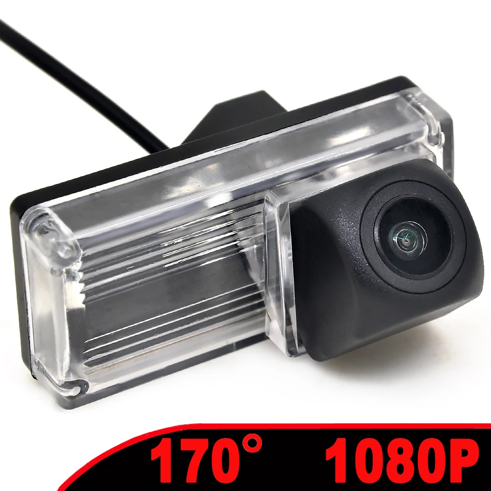 170° HD 1080P Car Rear View Camera for Toyota Land Cruiser LC 100 120 200 Prado Night Vision Reverse Reversing 4 Pin AHD