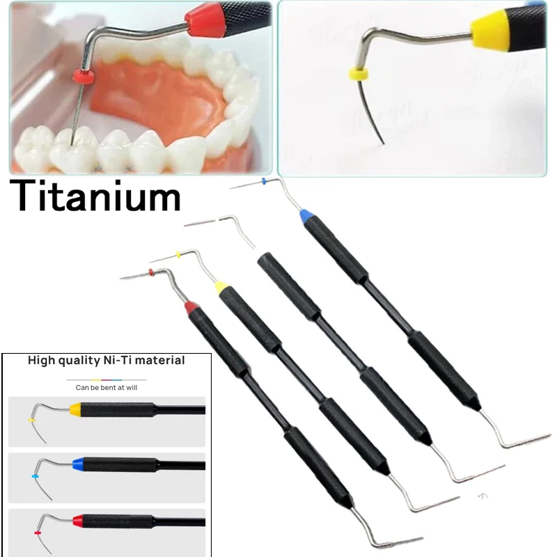 

Dental Double Tips Titanium Hand Plugger Fill Instrument Root Canal Fille Dental stainless steel Tip Fill Endodontic