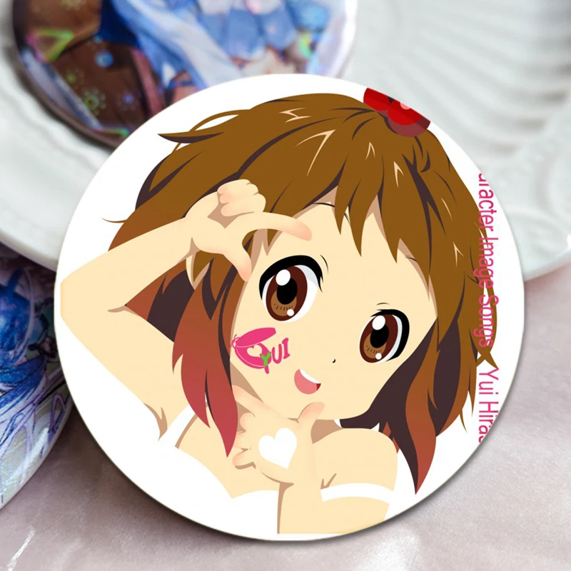 Hirasawa Yui,Kotobuki Tsumugi,Akiyama Mio,Tainaka Ritsu Anime Badge Cartoon Cosplay Exquisite Cute Brooch Pins for Backpack Gift