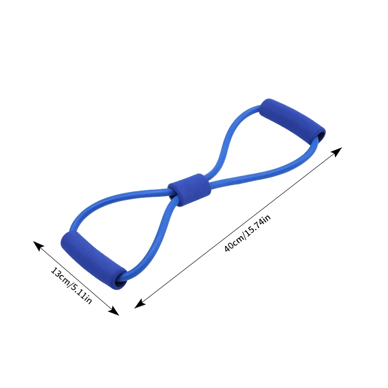 Yoga Eight-figure Stretcher Chest Enlargement Fitness Ring Eight-figure Tension Rope Body-shaping Fitness Equipment for Girls image 2