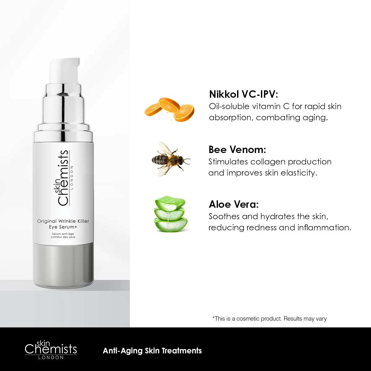 Soro ocular para homens, 30ml