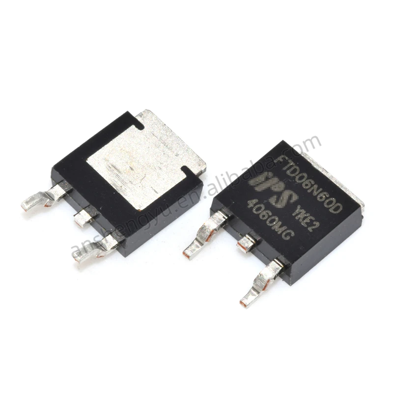 5pcs ftd06n60d Felde ffekt 6a 600v N-CH zu-252