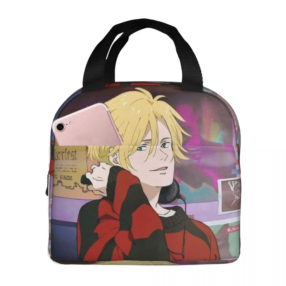 Lunch Boxes Banana Fish Anime Accessories Lunch Container New Thermal Cooler Bento Box For School