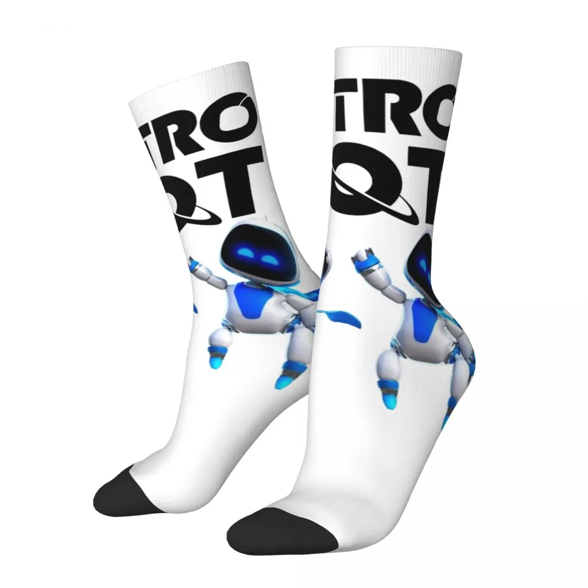 New Men's Socks Casual Astrobot Pattern Astros Game Sock Sport Women's Socks Spring Summer Autumn Winter