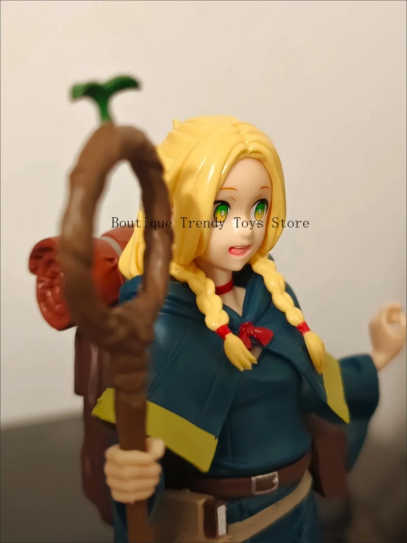 Novo feito à mão fantasia mago figura colecionável bonito design exclusivo prateleira decoração ornamento presente perfeito para fãs de jogos anime