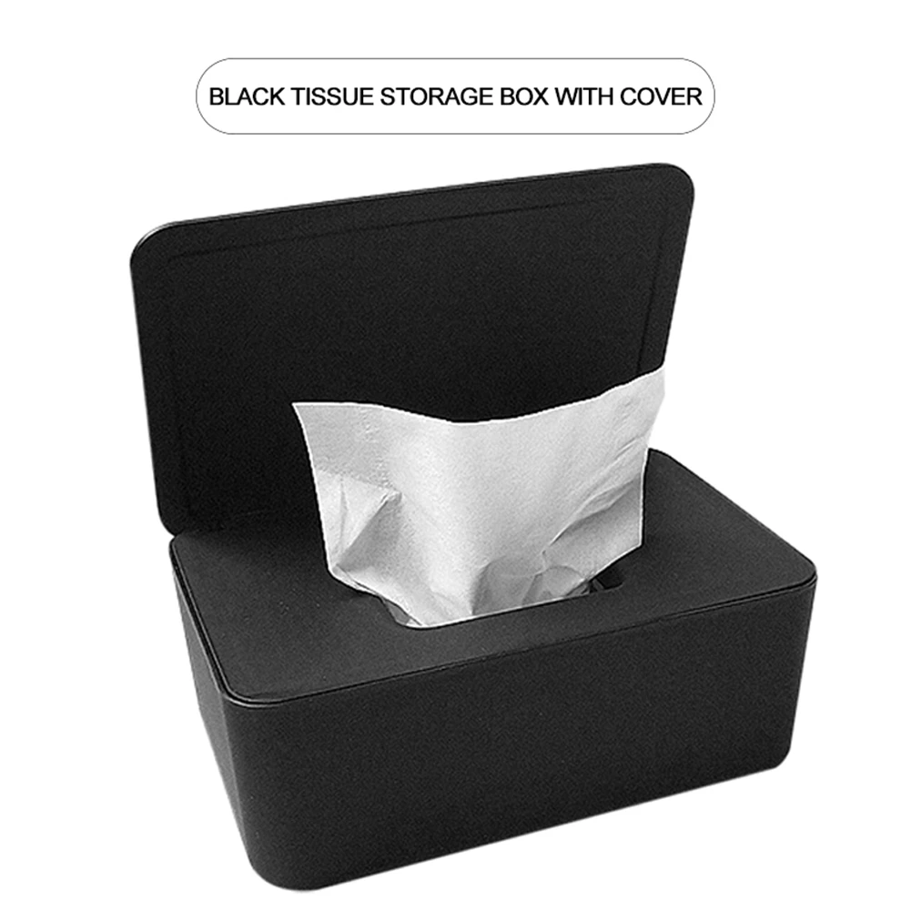 A11I Feuchttuchbox mit Deckel, Pumpbox, Feuchttuchbox, staubdichte Desktop-Aufbewahrungsbox für den Haushalt, versiegelte Feuchttuchbox