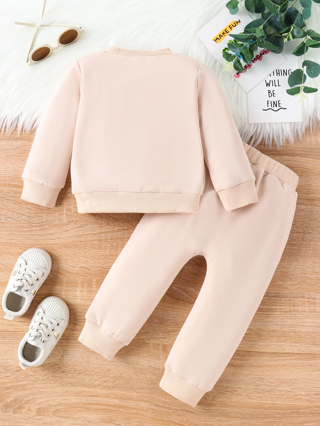 Toddler Baby Girl Letter Print Sweatshirt Pants Set 2PCS Daddy's Girl Outfit Spring Autumn Kids Tracksuit