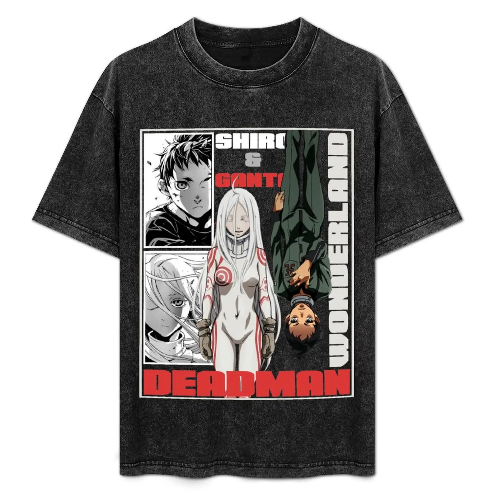 

Deadman Wonderland T-Shirt Work Utility Short Sleeve Shirt