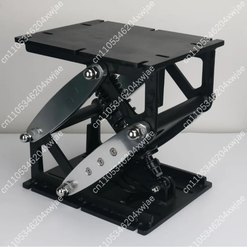Marine Grade Adjustable Height Shock Absorber Pedestal for Boat RV Seat, Heavy Duty Suspension Base