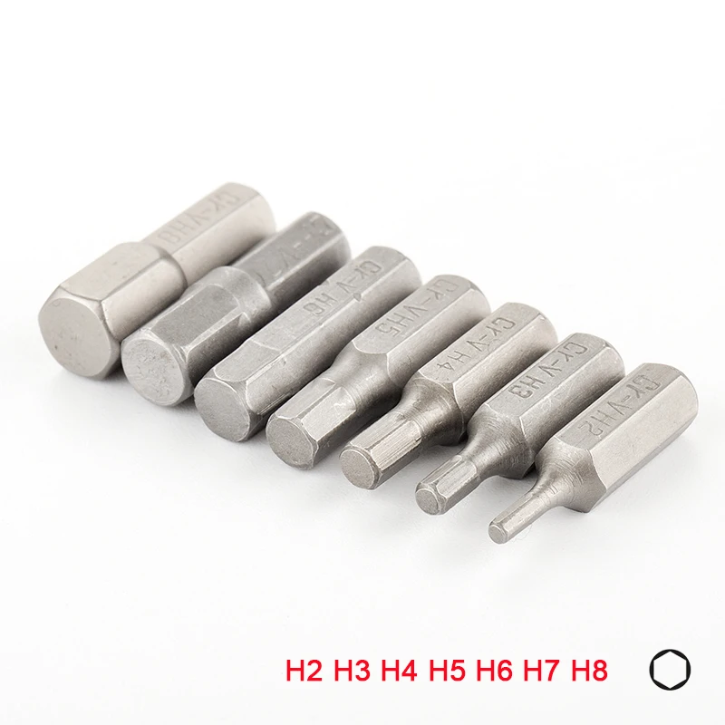 7pcs Hexagon Screwdriver Bit Set 1/4