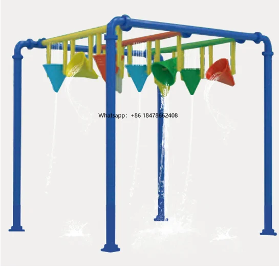 

Outdoor Kids Water Park Splash Bucket Toys Spray Water Play Equipment for Sale