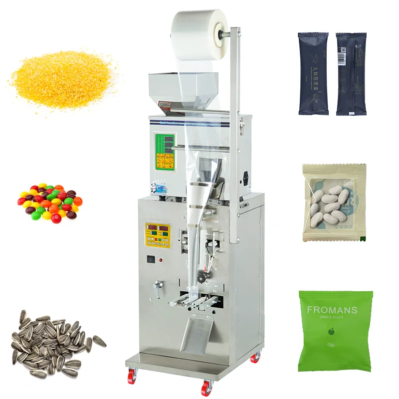 Chinese Industrial Food Packaging Machine Multihead Weigher Sugar Sachet Pack Machine Detergent Powder Filling Pack Machine
