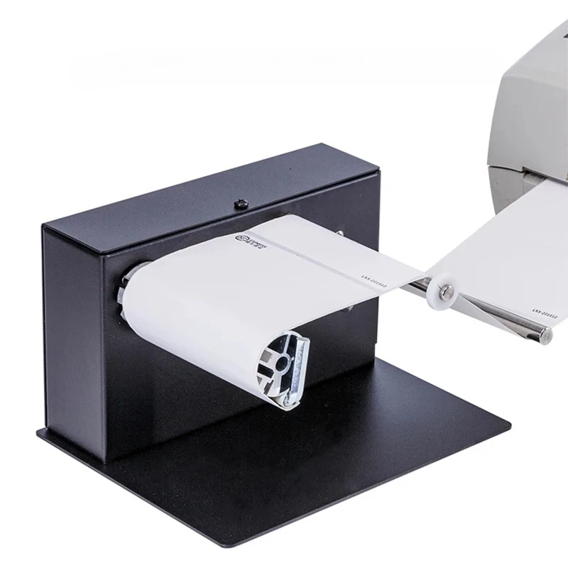 R3 Automatic Label Rewinder, Two-way Label Rewinding Machine, Barcode Self-adhesive Sticker Reeling Equipment