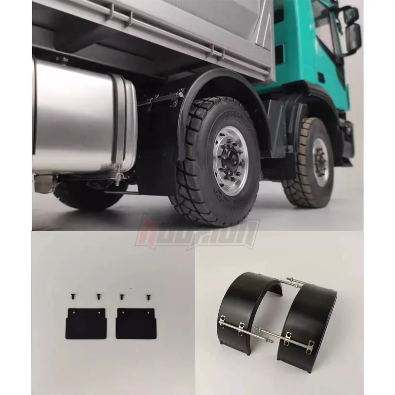 

1 пара пластиковых крыльев для радиоуправляемого грузовика Tamiya 1/14 для Scania, BENZ, детали для VOLVO Diy