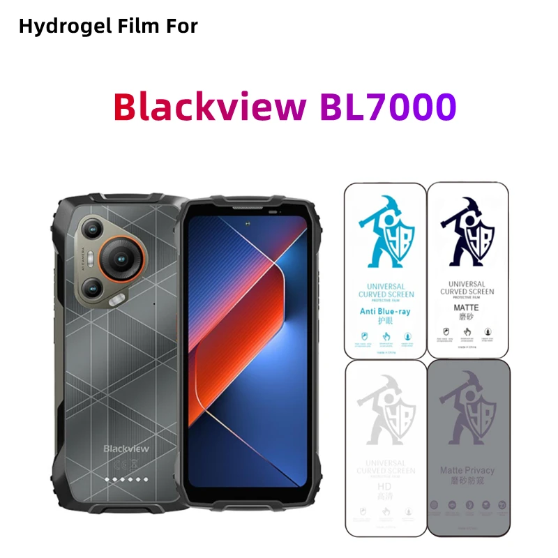 

2pcs Matte Privacy Hydrogel Film For Blackview BL7000 HD Screen Protector For Blackview BL7000 Eye Care Matte Protective Film