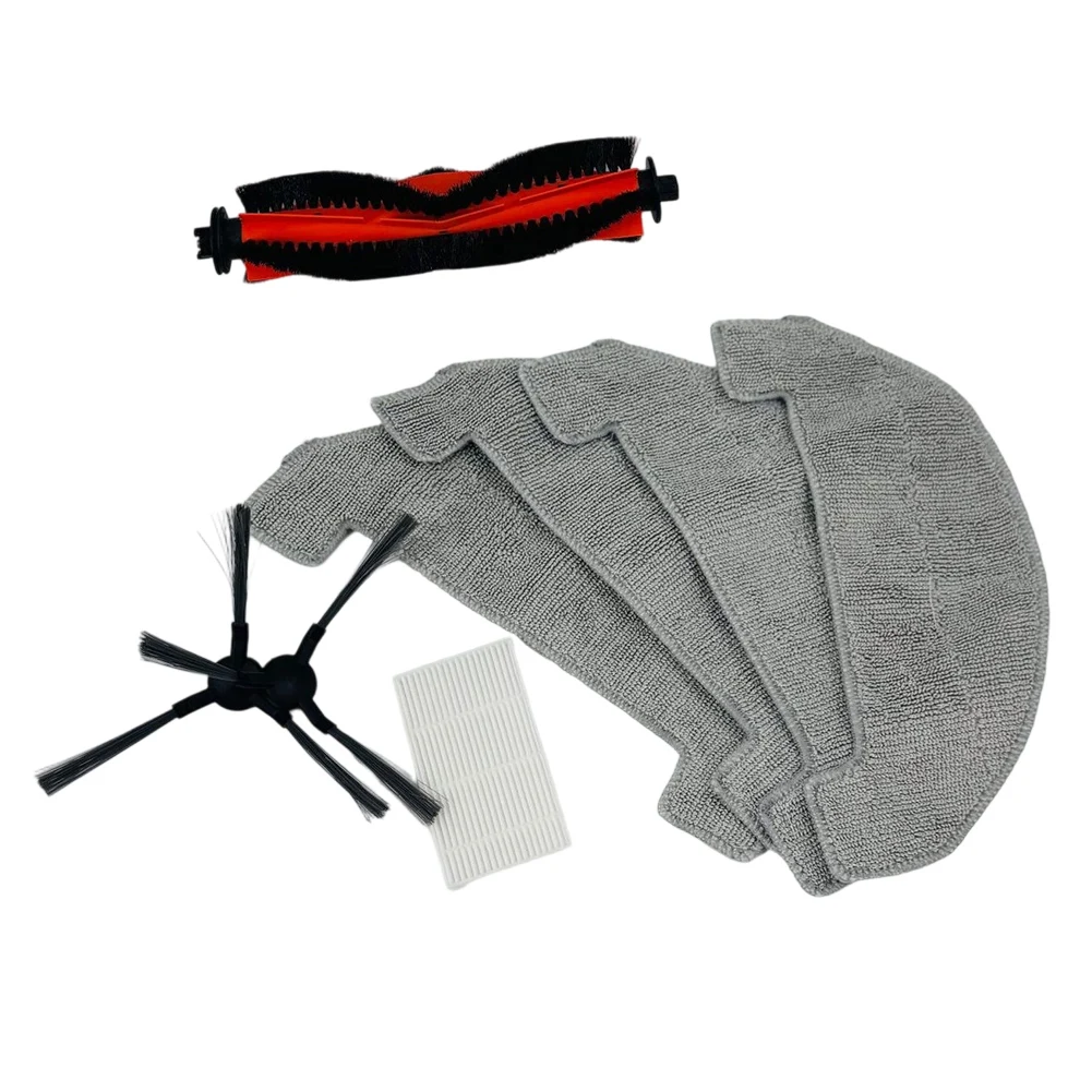 ل MOVA E20/E20 Pro/E20 Pro Plus/MOVA S800 مكنسة كهربائية الجانب الرئيسي فرشاة تصفية ممسحة الوسادة عدة ملحقات الأجهزة المنزلية #2