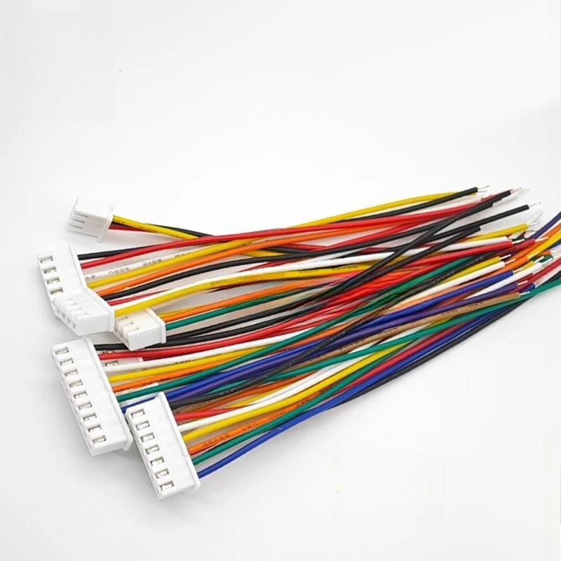 10PCS/Lot XH2.54mm Electronic Wire Terminal Wire Double Head 10/15/20/30cm Cable 26awg Double Head Same / Reverse Side Connector