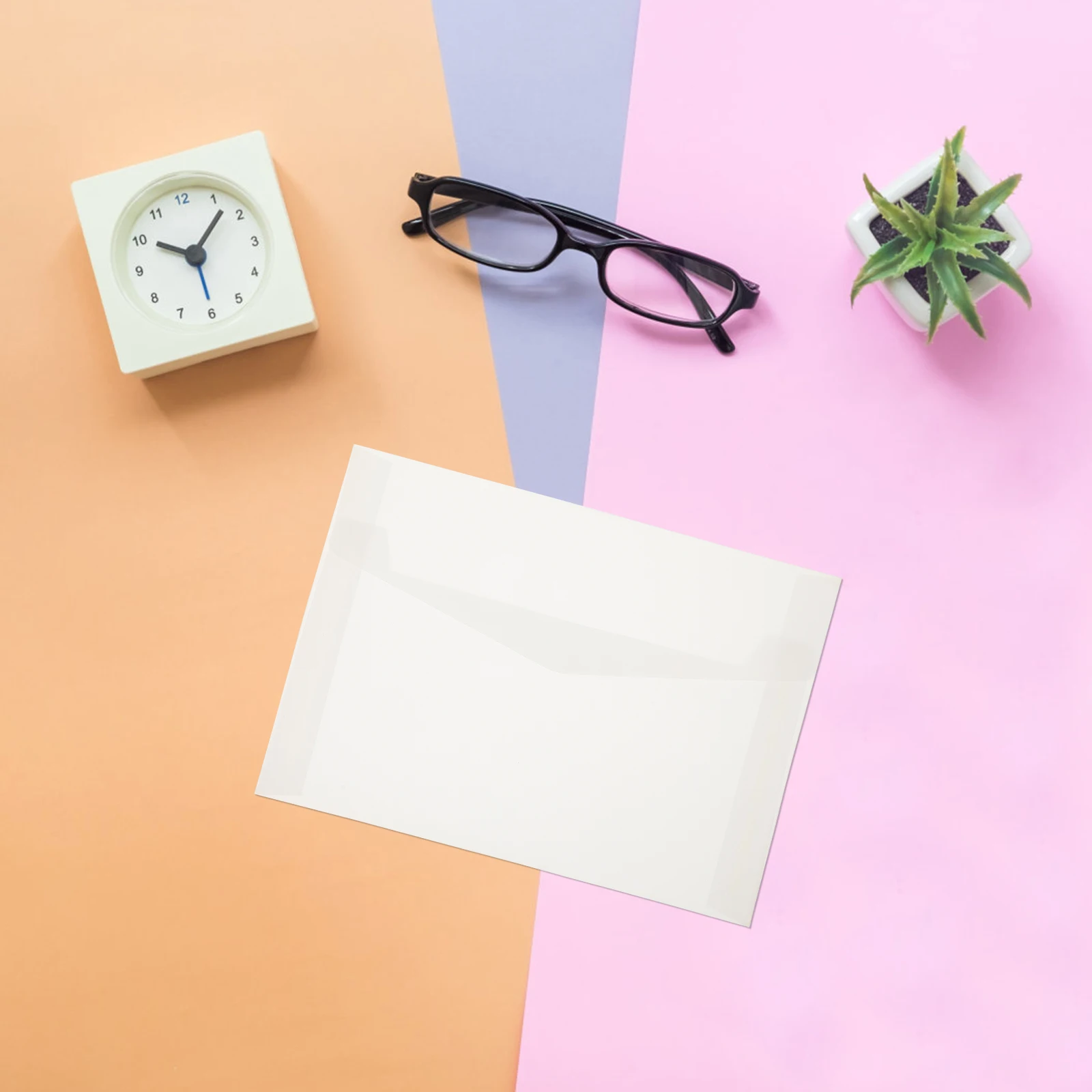 

60pcs Sulfuric Acid Paper Envelope Reusable Translucent Cash Business Pouch Greeting Cards Wedding Baby Shower Gradual Bridal