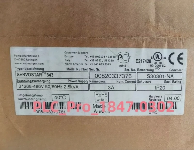 

Brand new 343S30301-NA Fast delivery