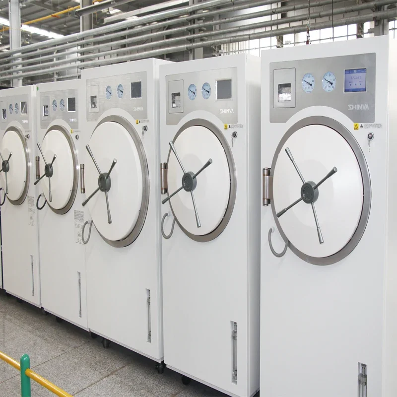 SHINVA price negotiable Autoclave Cylindrical Pulse Vacuum Steam Sterilizer