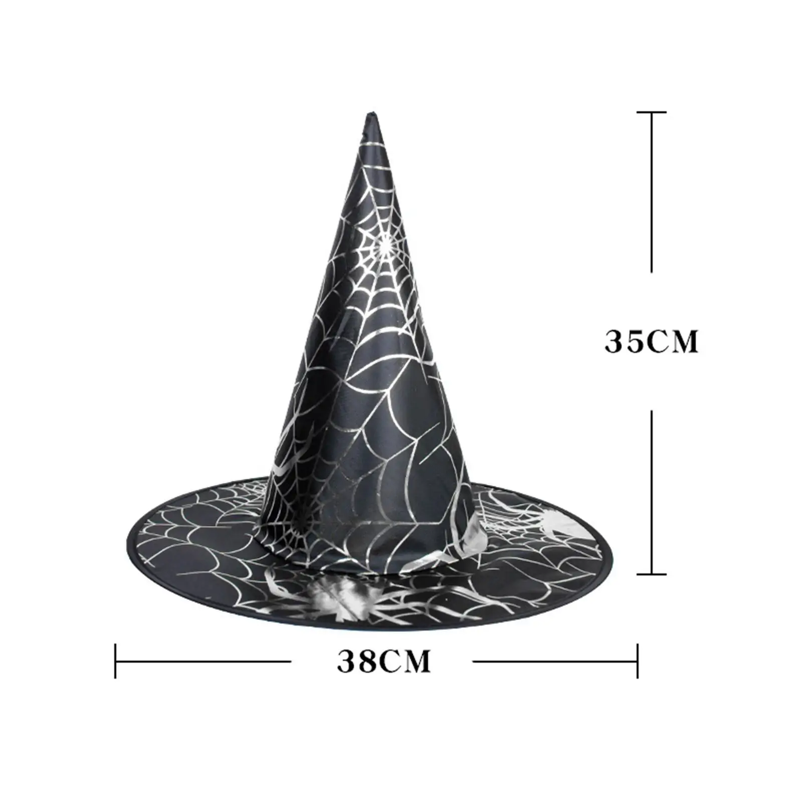 Casquette légère unisexe pour enfants, chapeau de sorcier, accessoire de costume d'Halloween