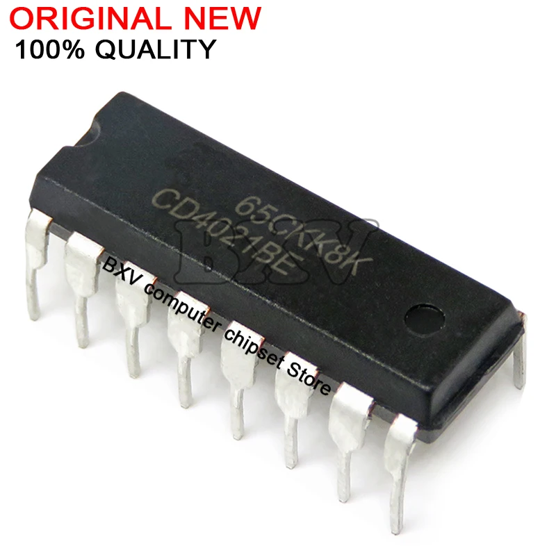 20PCS CD4021BE CD4021B CD4021 DIP-16 Shift Register New Original