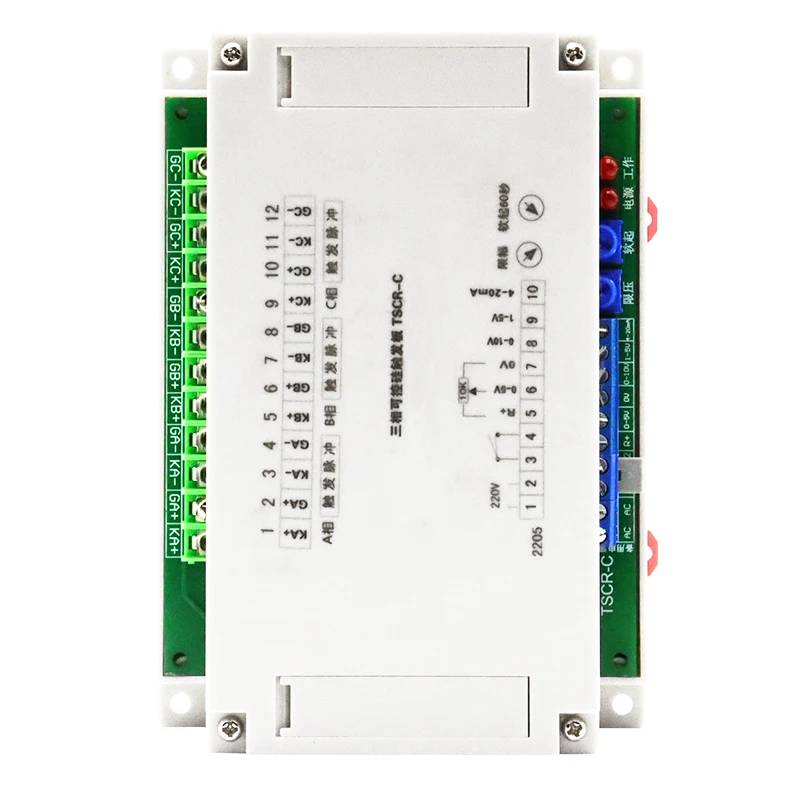 Three-Phase Thyristor Trigger Board Power Regulation And Voltage Regulation TSCR-C Thyristor Phase-Shift Soft Start