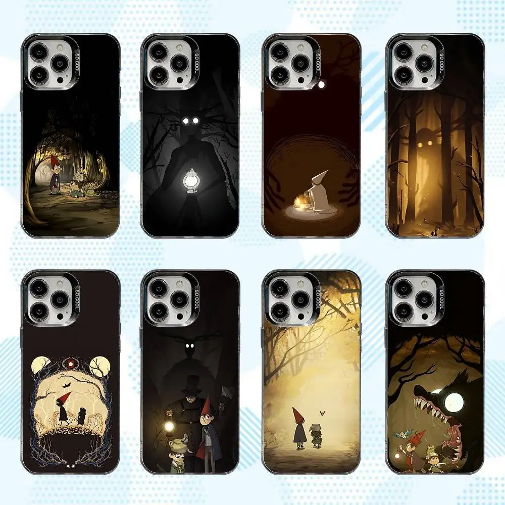 

O-Over The Garden Wall Phone Case For iPhone 16,15,14,13,12,11,Mini,Pro,SE,MAX White Matte Shockproof Cover