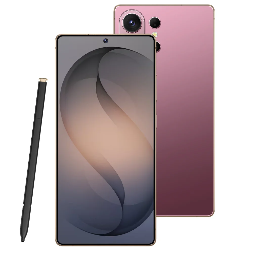 2026 Originele Smartphone voor S26 Ultra 5G 7.3HD AI 8-Core Dual Simkaart 16GB+1TB Mobiele Telefoon Android Mobiele Telefoons Ontgrendeld