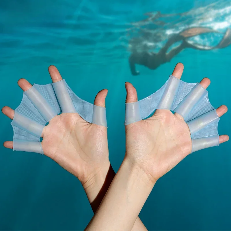 Gants d'entraînement de planche à rabat de natation, l'hypothèse de marin FreKouRoOO, l'hypothèse de canard en silicone, l'hypothèse du bout des doigts, équipement de plongée